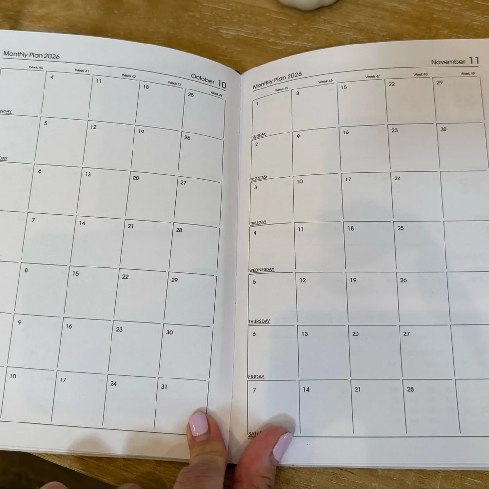 Stitch 2026 Daily Planner